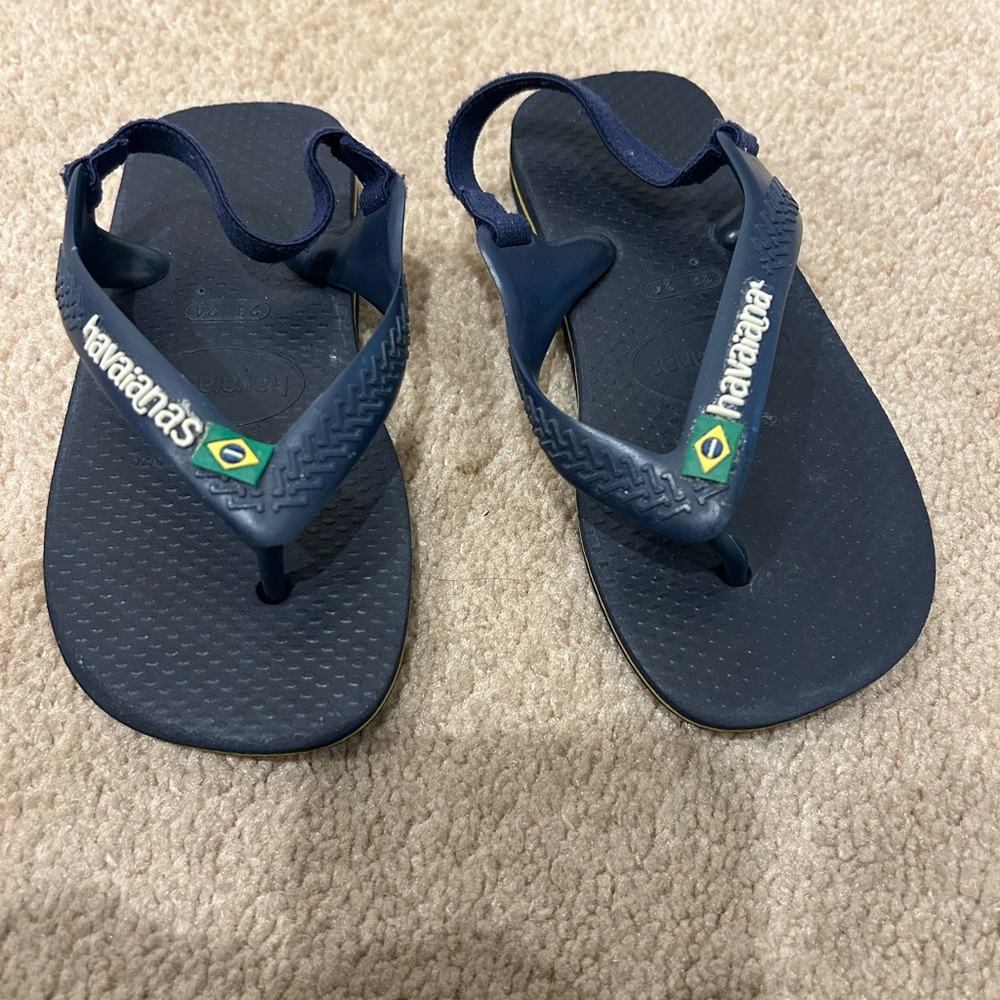 Havaianas Kids Sandals - Navy Blue